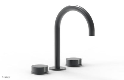 Phylrich - Circ Widespread Faucet High Spout - Round Handles