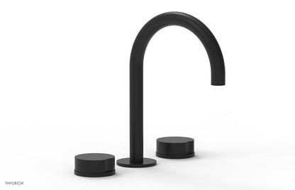 Phylrich - Circ Widespread Faucet High Spout - Round Handles