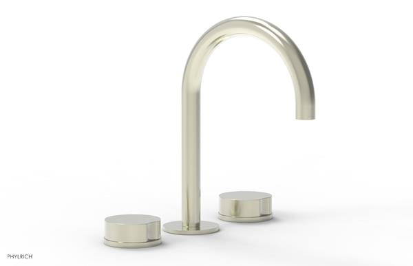 Phylrich - Circ Widespread Faucet High Spout - Round Handles