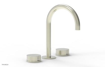 Phylrich - Circ Widespread Faucet High Spout - Round Handles