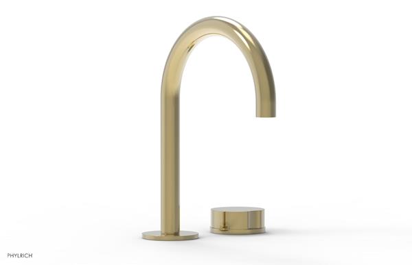 Phylrich - Circ Single Handle Faucet High Spout - Brass Handles
