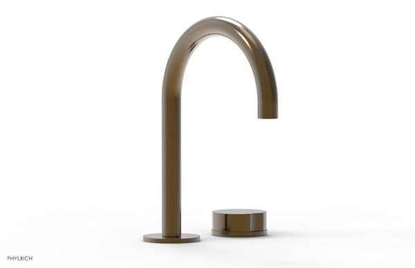 Phylrich - Circ Single Handle Faucet High Spout - Brass Handles