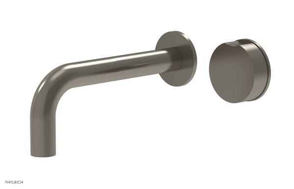 Phylrich - Circ Single Handle Wall Lavatory Set - Cross Handles