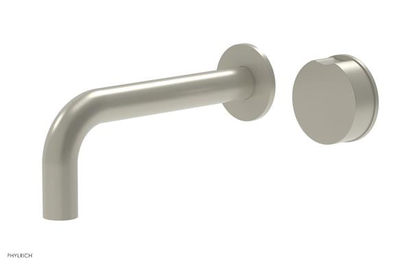 Phylrich - Circ Single Handle Wall Lavatory Set - Cross Handles
