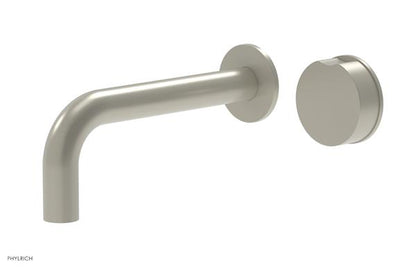 Phylrich - Circ Single Handle Wall Lavatory Set - Cross Handles