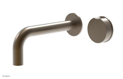 Phylrich - Circ Single Handle Wall Lavatory Set - Cross Handles