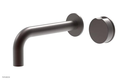 Phylrich - Circ Single Handle Wall Lavatory Set - Cross Handles