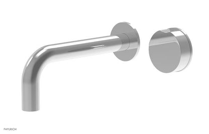 Phylrich - Circ Single Handle Wall Lavatory Set - Cross Handles