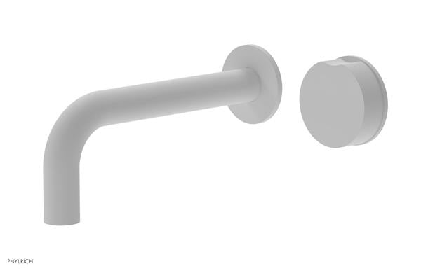 Phylrich - Circ Single Handle Wall Lavatory Set - Cross Handles