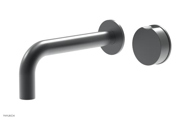 Phylrich - Circ Single Handle Wall Lavatory Set - Cross Handles