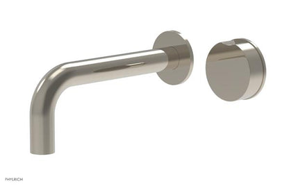 Phylrich - Circ Single Handle Wall Lavatory Set - Cross Handles