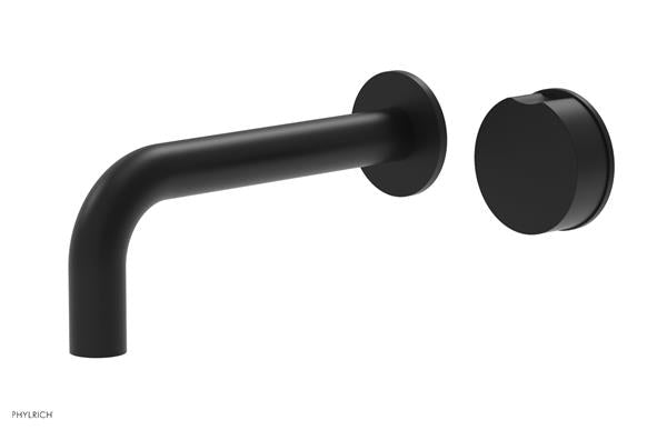 Phylrich - Circ Single Handle Wall Lavatory Set - Cross Handles