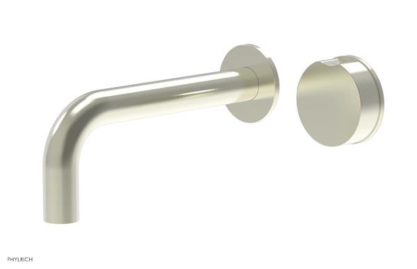Phylrich - Circ Single Handle Wall Lavatory Set - Cross Handles