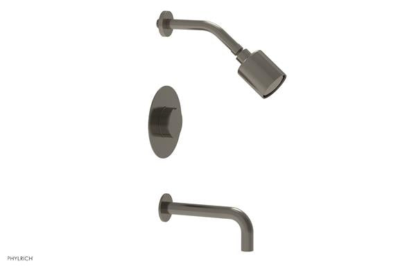 Phylrich - Circ Pressure Balance Tub and Shower Set - Round Handle