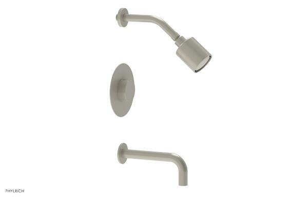 Phylrich - Circ Pressure Balance Tub and Shower Set - Round Handle