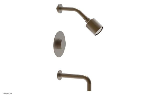 Phylrich - Circ Pressure Balance Tub and Shower Set - Round Handle