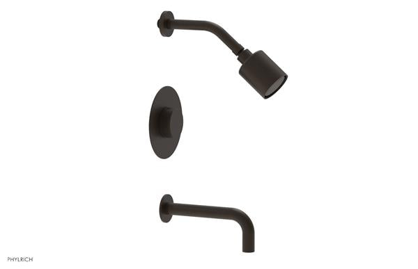 Phylrich - Circ Pressure Balance Tub and Shower Set - Round Handle