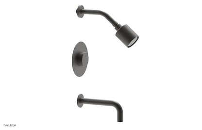 Phylrich - Circ Pressure Balance Tub and Shower Set - Round Handle