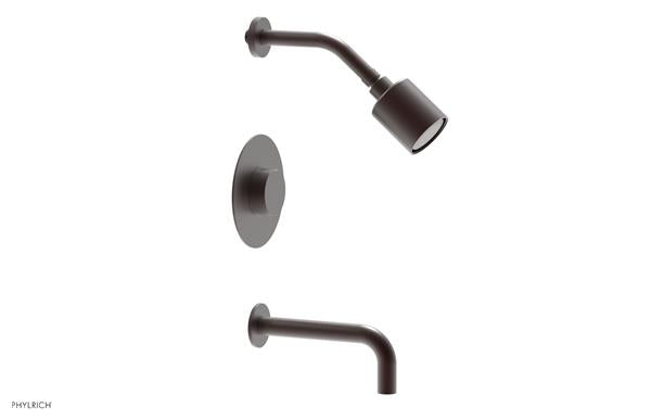 Phylrich - Circ Pressure Balance Tub and Shower Set - Round Handle