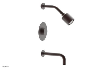 Phylrich - Circ Pressure Balance Tub and Shower Set - Round Handle