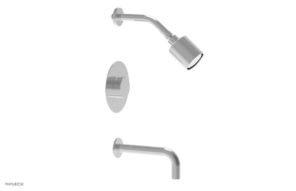 Phylrich - Circ Pressure Balance Tub and Shower Set - Round Handle