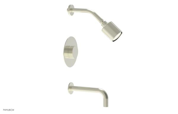 Phylrich - Circ Pressure Balance Tub and Shower Set - Round Handle