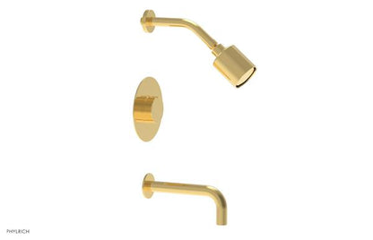 Phylrich - Circ Pressure Balance Tub and Shower Set - Round Handle