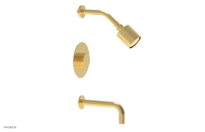 Phylrich - Circ Pressure Balance Tub and Shower Set - Round Handle