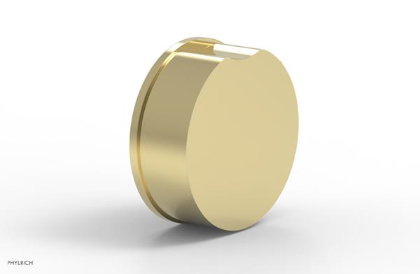 Phylrich - Circ Volume Control/Diverter Trim - Brass Handle