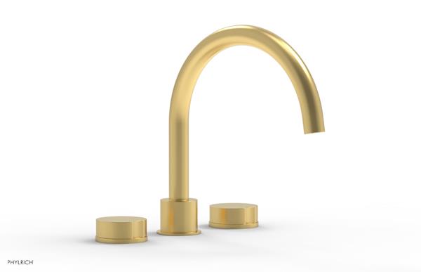 Phylrich - Circ Deck Tub Set High Spout - Round Handles