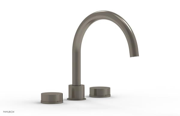 Phylrich - Circ Deck Tub Set High Spout - Round Handles