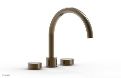 Phylrich - Circ Deck Tub Set High Spout - Round Handles