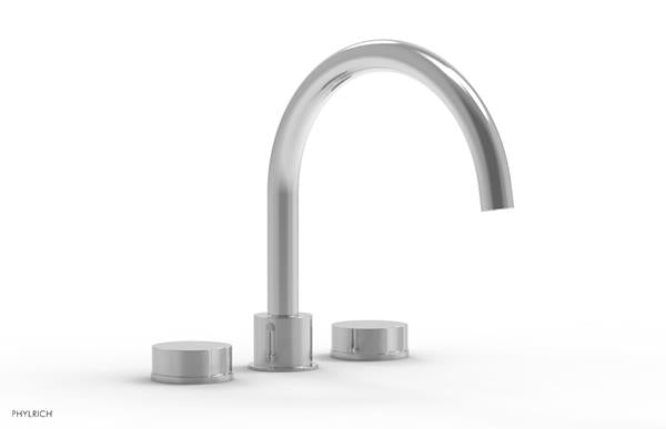 Phylrich - Circ Deck Tub Set High Spout - Round Handles