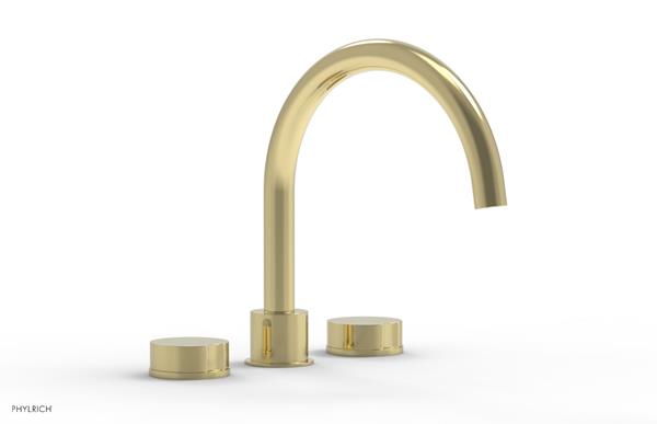 Phylrich - Circ Deck Tub Set High Spout - Round Handles