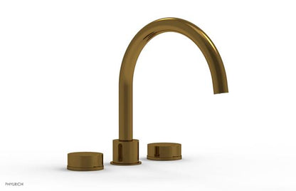 Phylrich - Circ Deck Tub Set High Spout - Round Handles