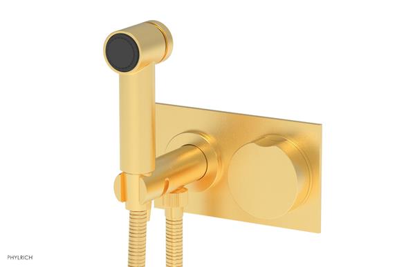 Phylrich - Circ Wall Mounted Bidet - Round Handles