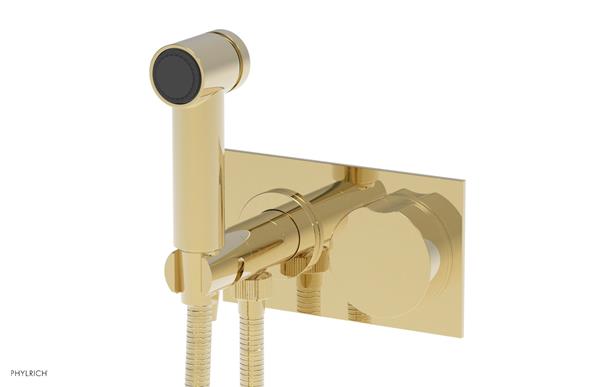 Phylrich - Circ Wall Mounted Bidet - Round Handles