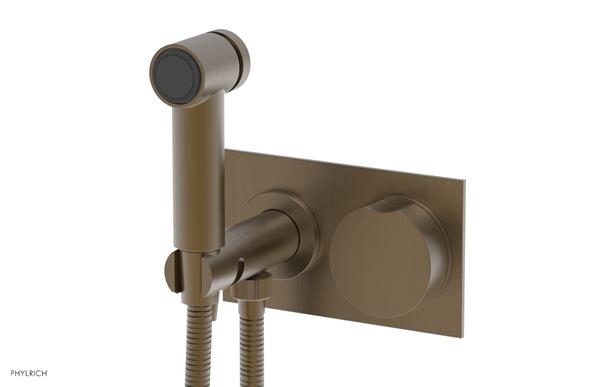 Phylrich - Circ Wall Mounted Bidet - Round Handles