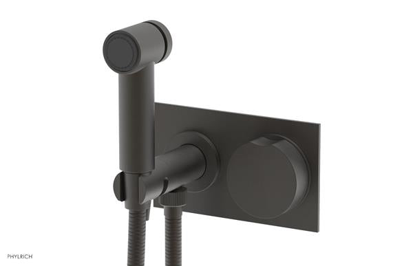 Phylrich - Circ Wall Mounted Bidet - Round Handles