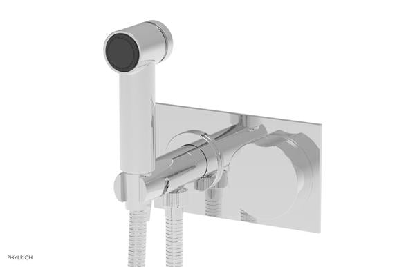 Phylrich - Circ Wall Mounted Bidet - Round Handles