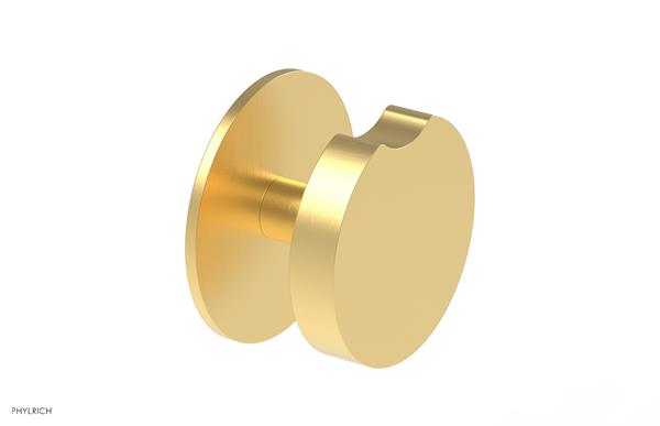 Phylrich - Circ Cabinet Knob Brass