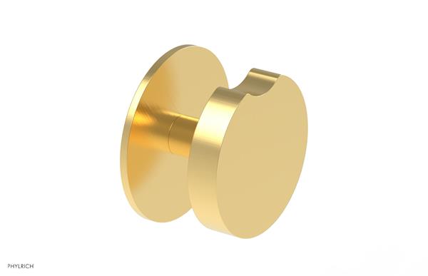 Phylrich - Circ Cabinet Knob Brass