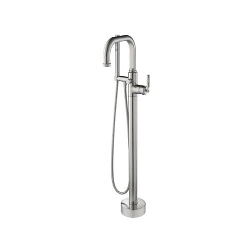 Isenberg - Freestanding Floor Mount Bathtub / Tub Filler With Hand Shower