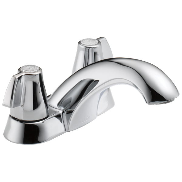 Delta - Classic Two Handle Centerset Bathroom Faucet