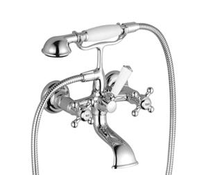 Dornbracht - Madison Tub Mixer For Wall-Mounted Installation With Hand Shower Set