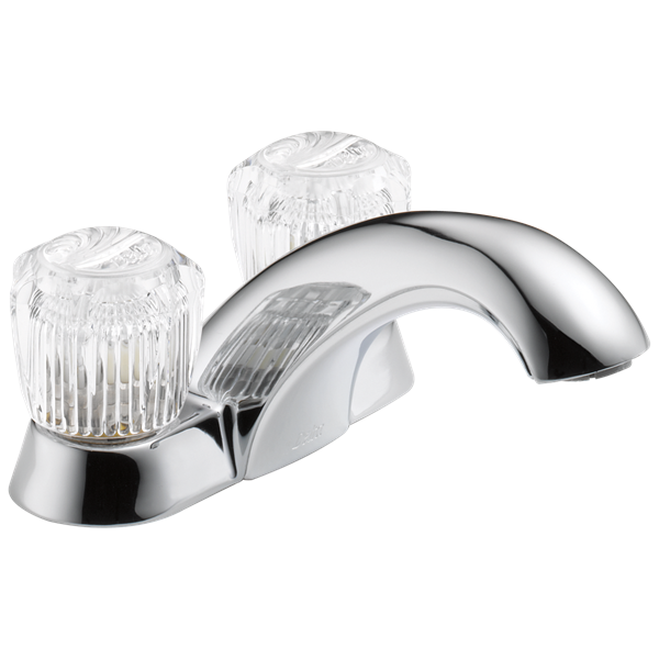 Delta - Classic Two Handle Centerset Bathroom Faucet