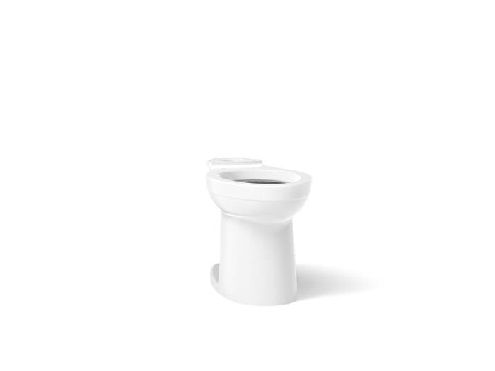 Kohler - Kingston Elongated Toilet Bowl, Antimicrob