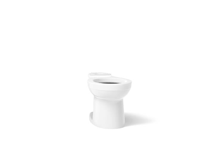 Kohler - Kingston Round-Front Toilet Bowl, Antimicrob
