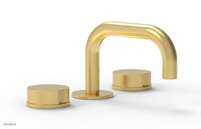 Phylrich - Circ Widespread Faucet Low Spout - Round Handles