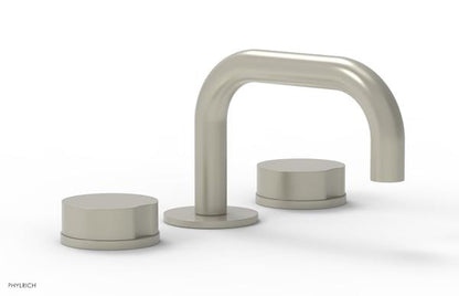 Phylrich - Circ Widespread Faucet Low Spout - Round Handles